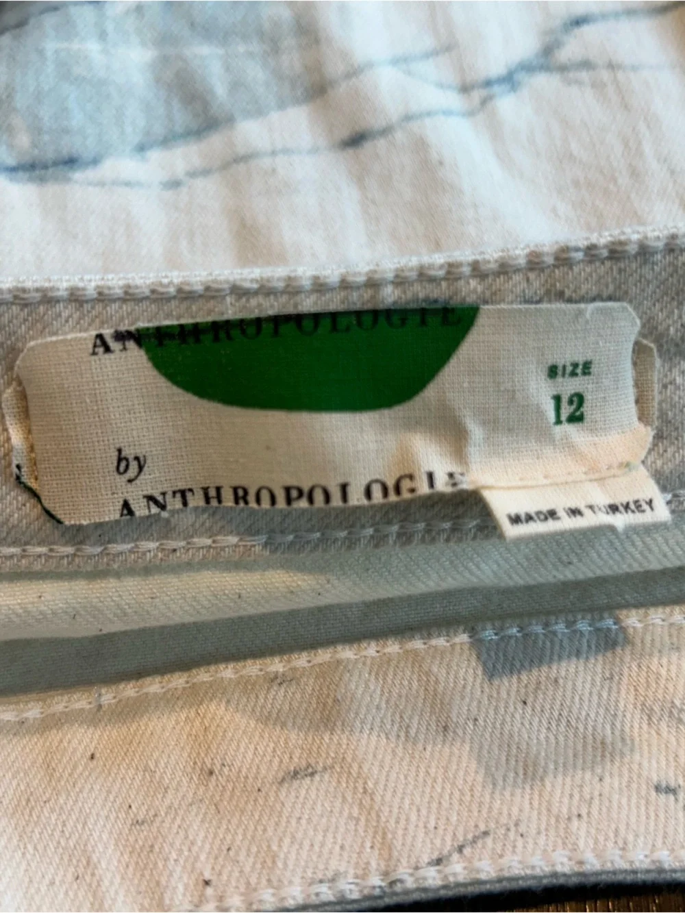 Anthropology Postcard Landscape Cotton Skirt - Size 12